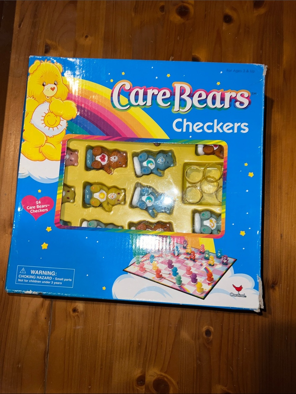 Care Bears Checkers Game